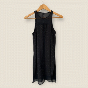 Dynamite Black Sparkly Tunic